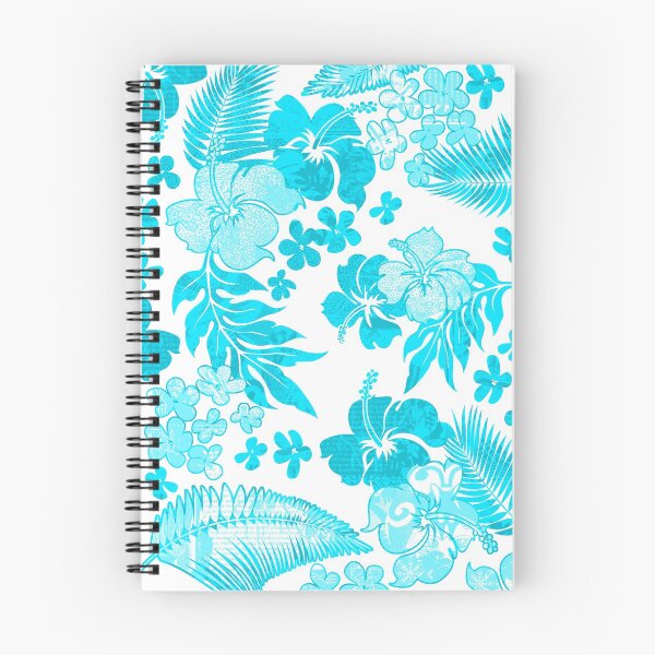 Item preview, Kona Times Hibiscus Hawaiian Print - Aqua designed and sold by DriveIndustries.