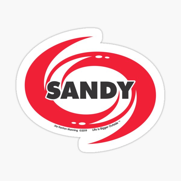 Sandy Hurricane Sticker- Weatherproof! Sticker