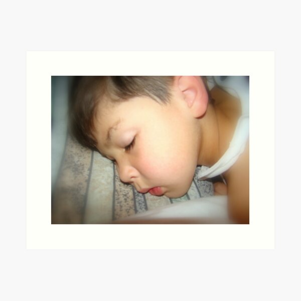 Sleep My Sweet Child Art Print