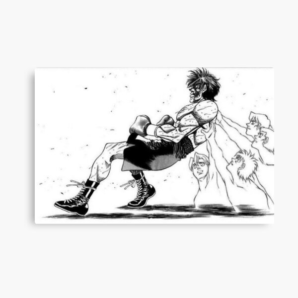 ICHIRO MIYATA, HAJIME NO IPPO, Anime Stars 3.0, BW,  Canvas Print for  Sale by Black Kitsune Argentina