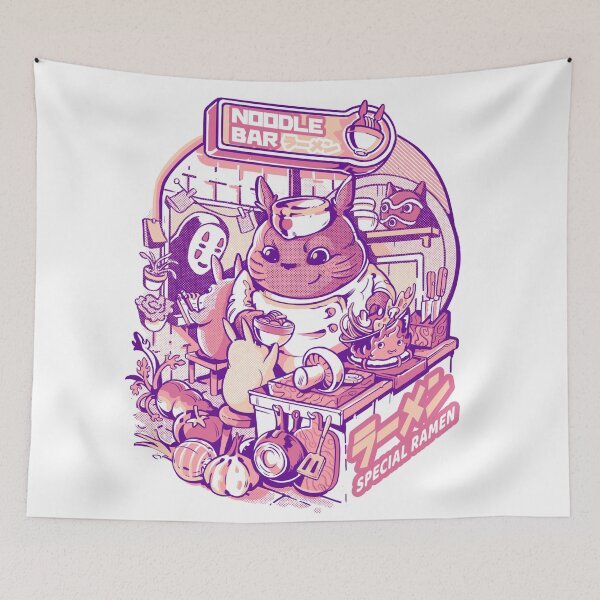 Item preview, My neighbor noodle bar designed and sold by Ilustrata®.