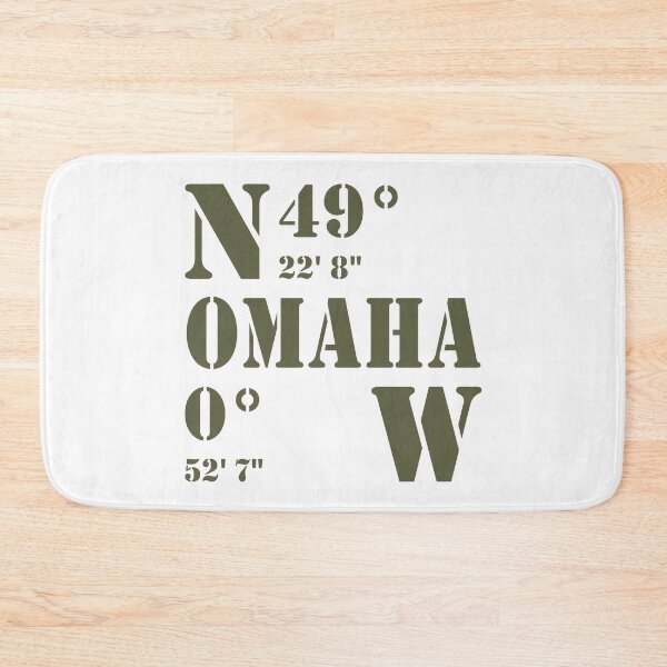 Item preview, OMAHA BEACH COORDINATES designed and sold by CoolYule.