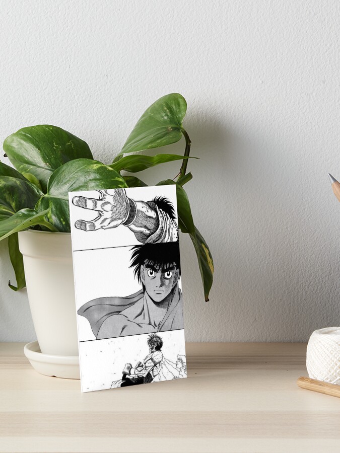 Hajime no Ippo - New Challenger For the real Fan Art Board Print by  DavidWashi