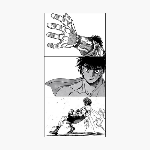 Hajime no Ippo manga ippo dark | Photographic Print