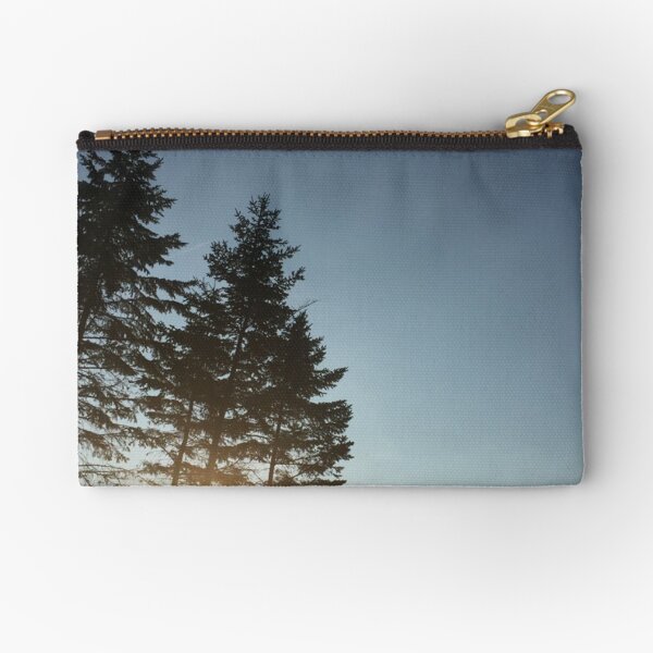 Chill of a Pine Sunset Zipper Pouch