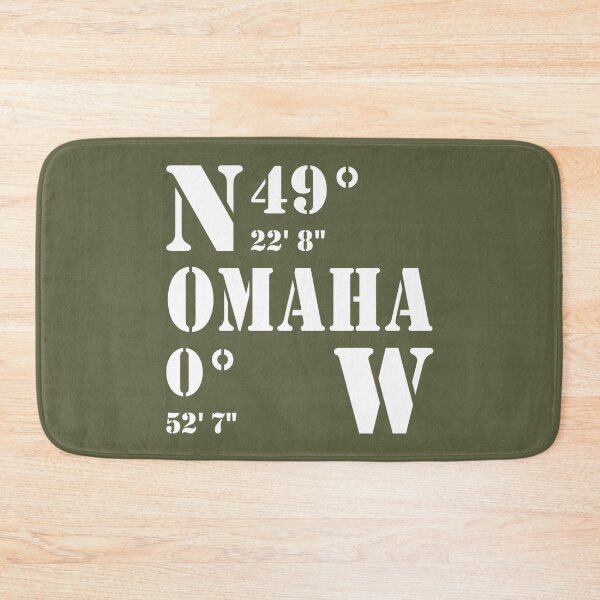 Item preview, OMAHA BEACH COORDINATES designed and sold by CoolYule.