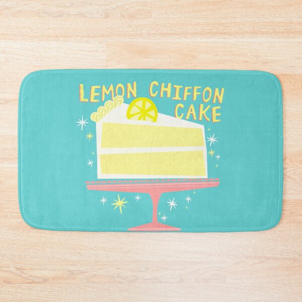 Item preview, All American Classic Lemon Chiffon Cake  designed and sold by BunnyThePainter.