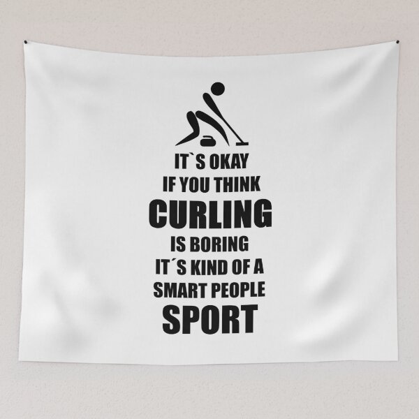 Item preview,  Curling curling winter sports gift ice cream designed and sold by LeMuesch.