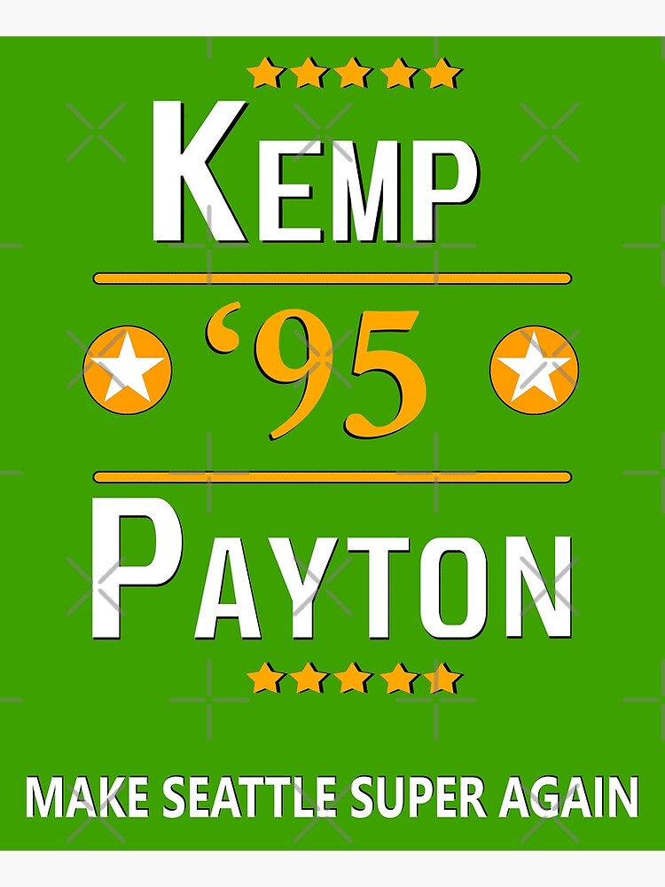 Shawn Kemp Gary Payton Seattle Sonics T-ShirtKemp x Payton | Greeting Card