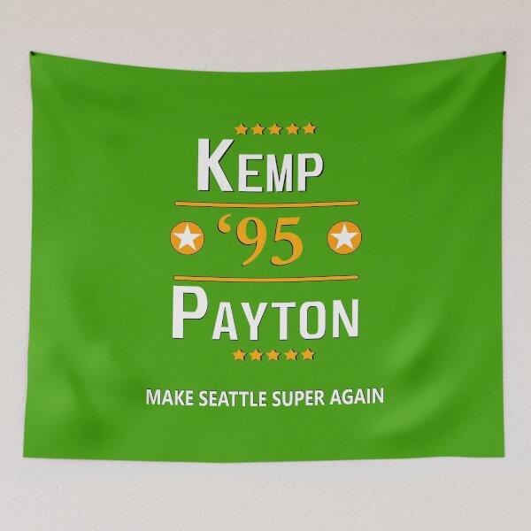 Item preview, Seattle Supersonics Sonics Gary Payton Shawn Kemp Basketball  designed and sold by tomiesto.