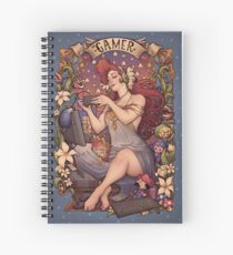 Gamer girl Nouveau Spiral Notebook