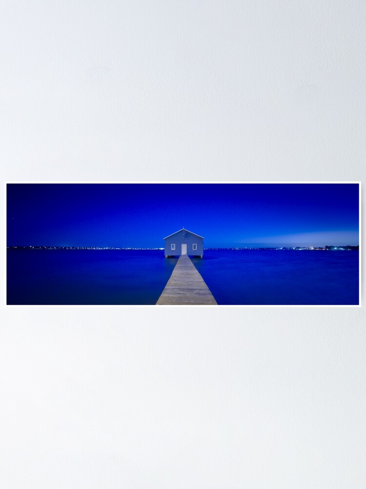 Alternate view of Crawley Edge Boatshed Poster