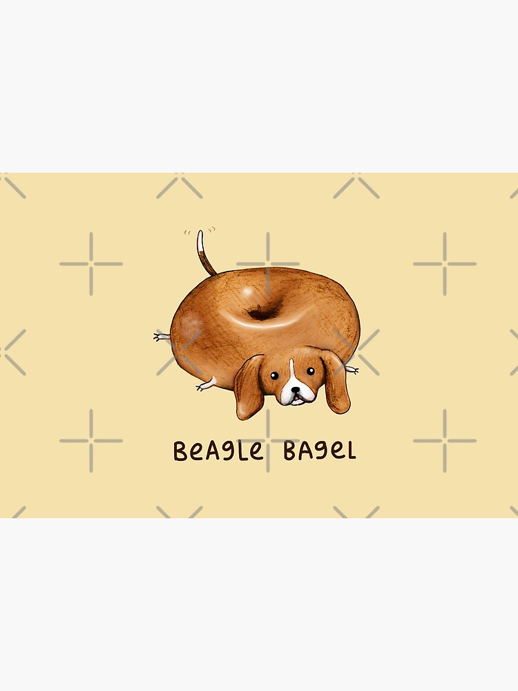 Discover Beagle Bagel | Bath Mat