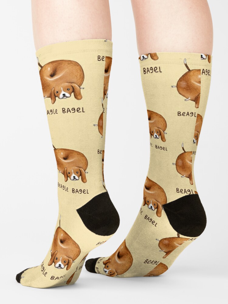 Disover Beagle Bagel | Socks