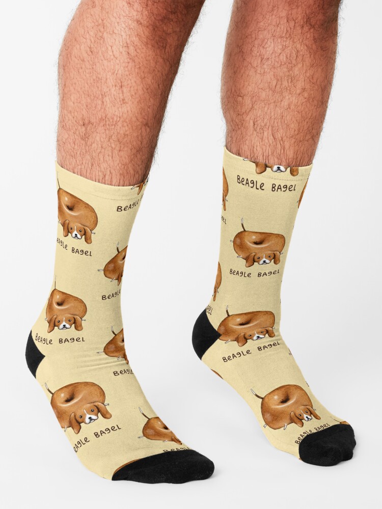 Discover Beagle Bagel | Socks