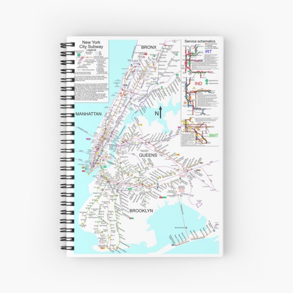 Item preview, NYC Subway Map - New York City Subway train designed and sold by balbert3.