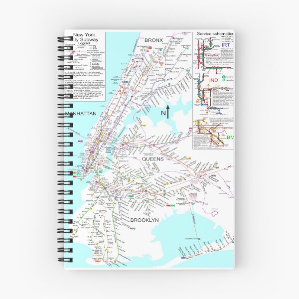 Item preview, NYC Subway Map - New York City Subway train designed and sold by balbert3.
