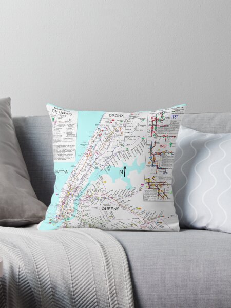 Item preview, NYC Subway Map - New York City Subway train designed and sold by balbert3.
