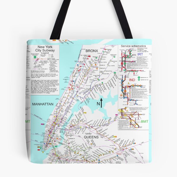 Item preview, NYC Subway Map - New York City Subway train designed and sold by balbert3.