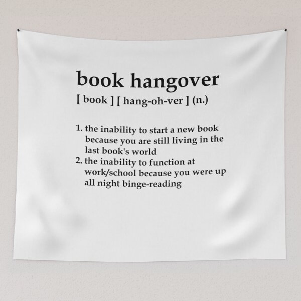 Item preview, Books book hangover lovers gift reading bookworm designed and sold by LeMuesch.