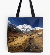Annapurna South, Himalaya, Nepal. Tote Bag