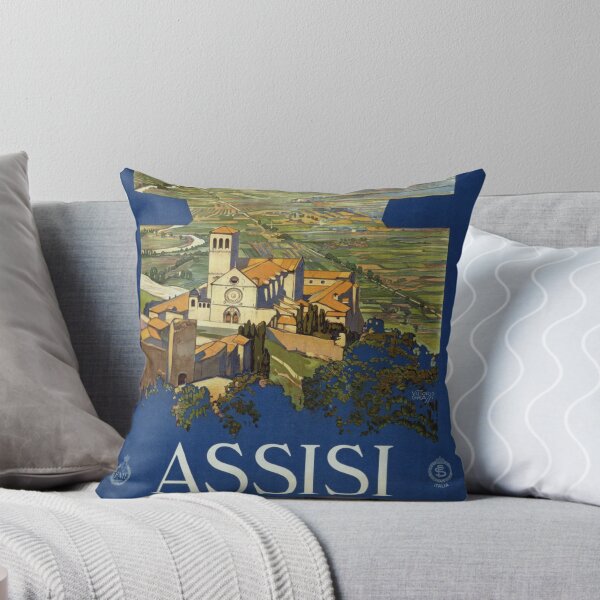 Aperçu de l'œuvre Affiche Assisi créée et vendue par Vintage Designs +.