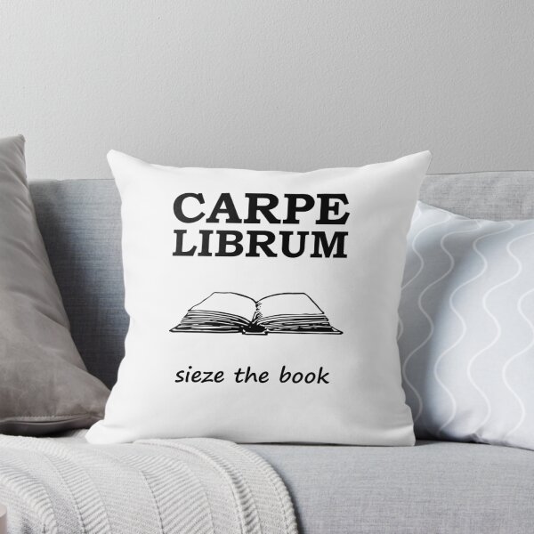Item preview, Carpe librum books book lover gift reading bookworm designed and sold by LeMuesch.