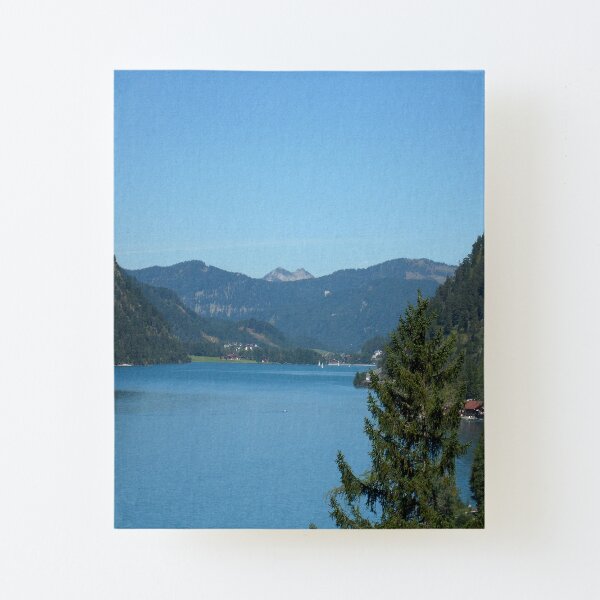 Achen Lake Canvas Mounted Print