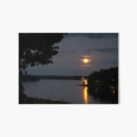Summer Moon Art Board Print