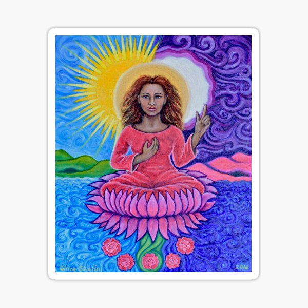 Mary Magdalene, Heaven is through the Heart Sticker