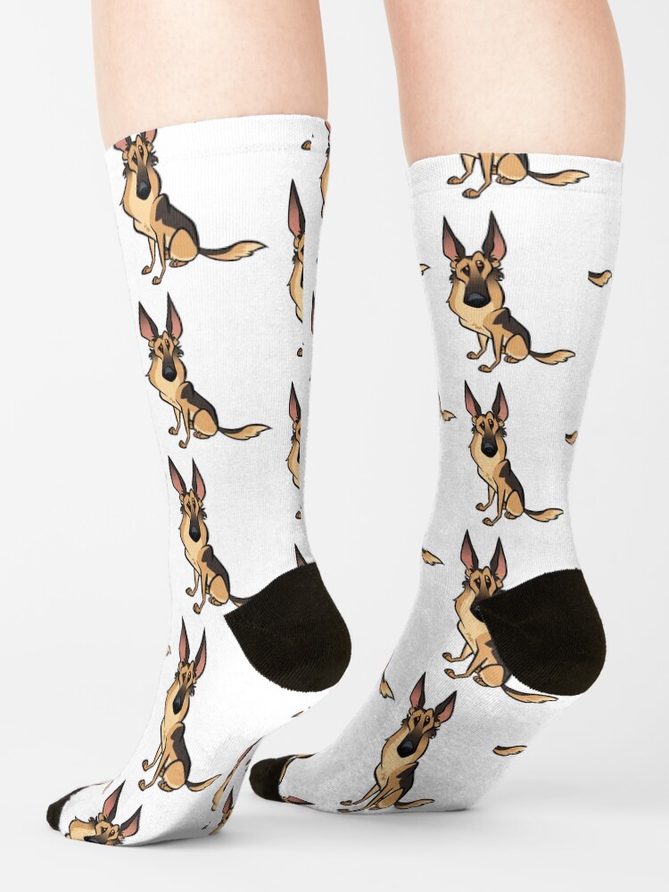 Alternate view of German Shepherd Socks