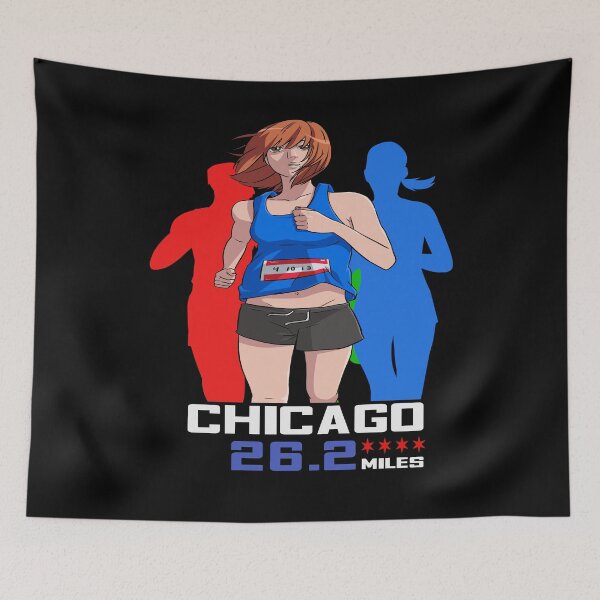 Item preview, Marathon Runner Chicago 26.2 Miles designed and sold by Nosek1ng.
