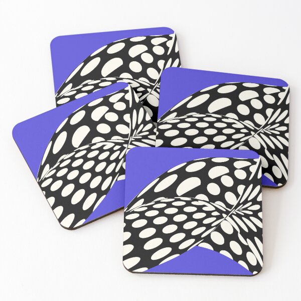 Item preview, Wavy Dots on Blue designed and sold by M-ohlala.