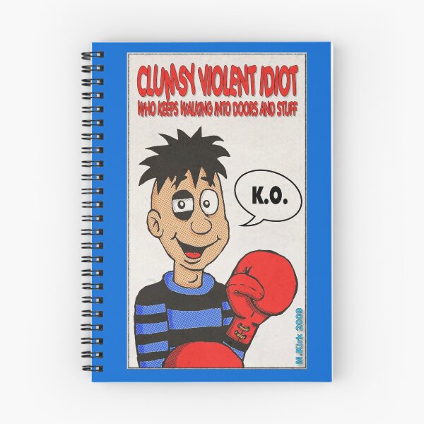 Item preview, Clumsy Violent Idiot designed and sold by MalcolmKirk.