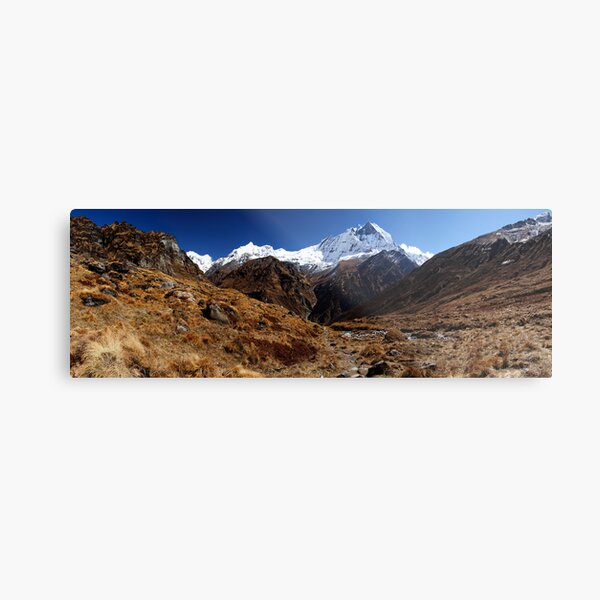 Machhupuchhare, Annapurna, Nepal. Metal Print