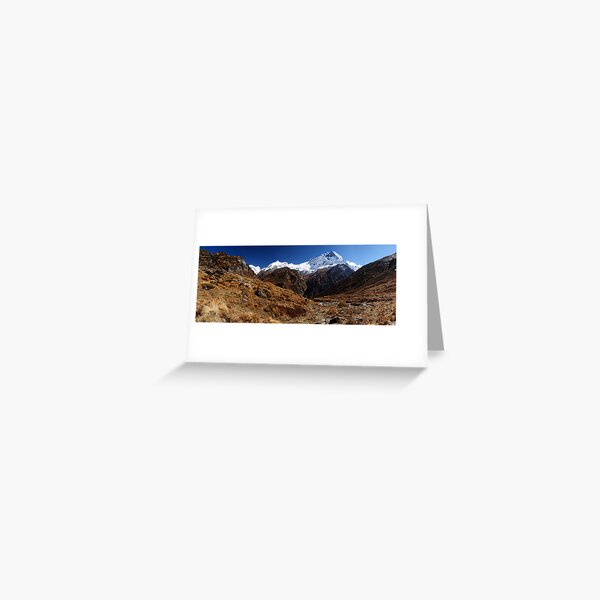 Machhupuchhare, Annapurna, Nepal. Greeting Card