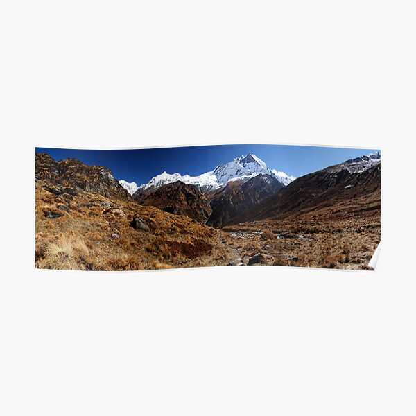 Machhupuchhare, Annapurna, Nepal. Poster