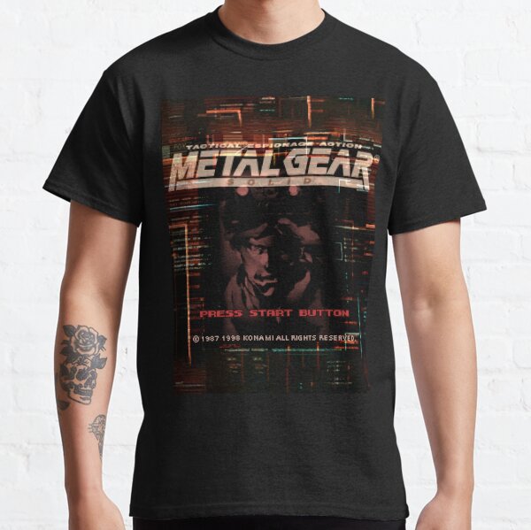 Press Start Button (Metal Gear Solid, PlayStation) Classic T-Shirt