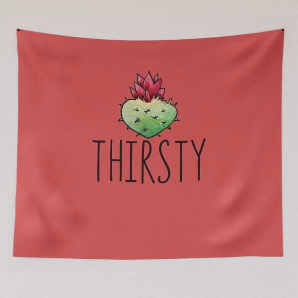 Item preview, Thirsty Cactus Love designed and sold by FrictionMaxxing.