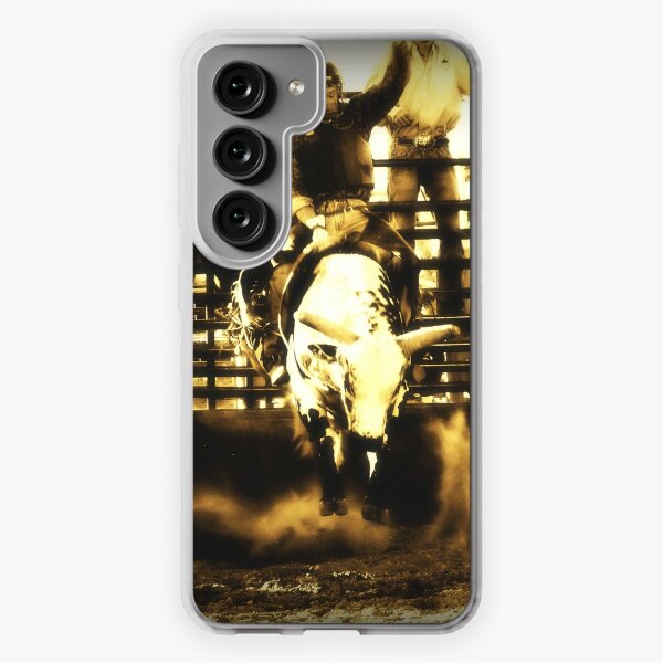 Galaxy S20+ Bull Rider Rodeo Las Vegas western southwest theme Case