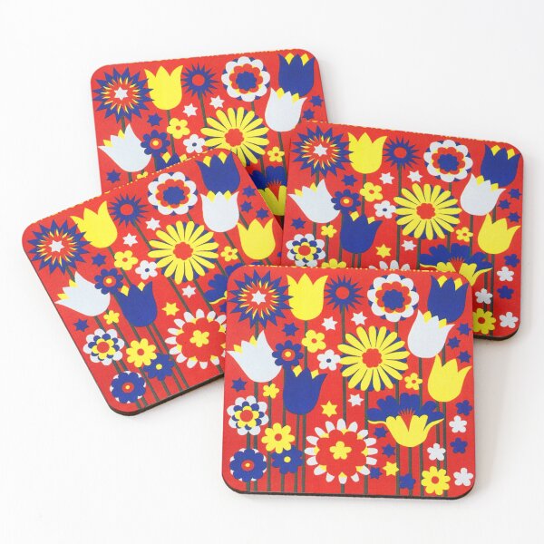 Item preview, Flower Festival Retro Vintage Poster designed and sold by vintagevivian.