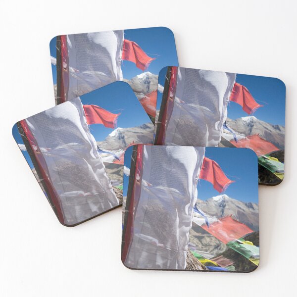 Item preview, Prayer flags in the Himalaya mountains, Annapurna region, Nepal designed and sold by RaimondKlavins.