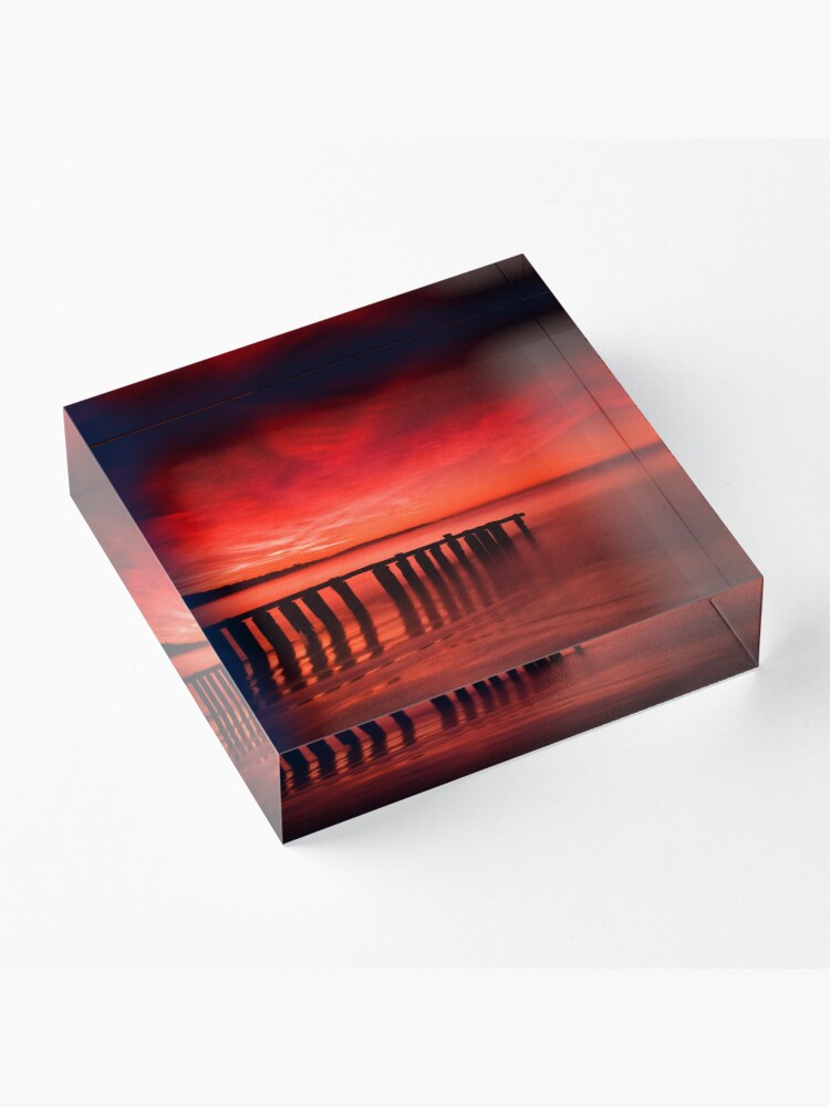 Alternate view of Victor Harbor Dawn Acrylic Block
