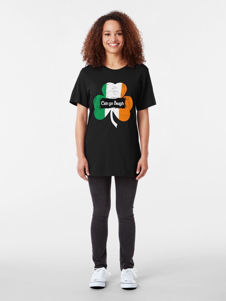Alternate view of Erin go Bragh - Ireland Forever Slim Fit T-Shirt