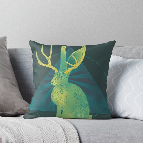 Item preview, Green Jackalope Burrow Logo designed and sold by JackalopeFriday.