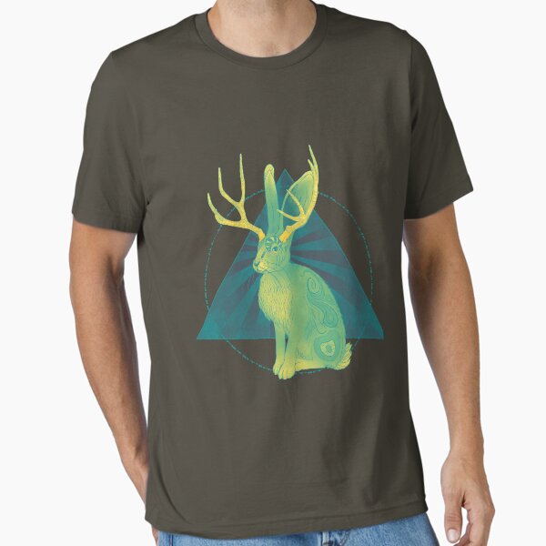 Artikel-Vorschau von Logo des grünen Jackalope-Baus, designt und verkauft von JackalopeFriday.