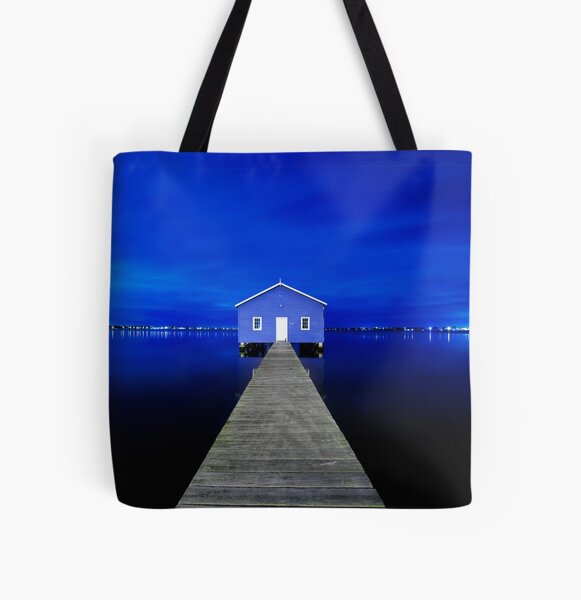 Crawley Edge Boatshed All Over Print Tote Bag
