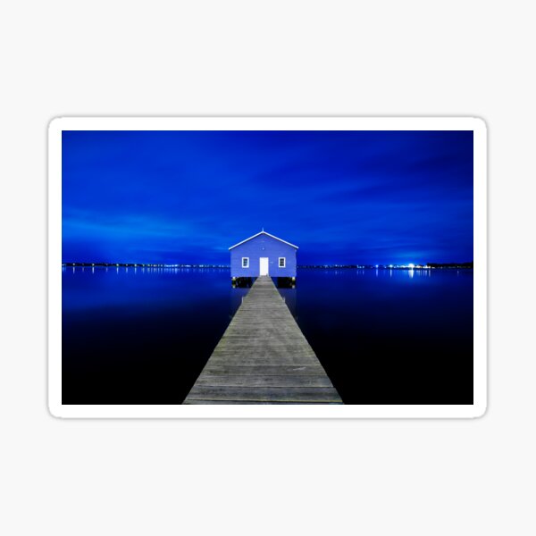 Crawley Edge Boatshed Sticker