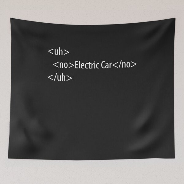 Item preview, HTML Code No Electri Car Uh No designed and sold by deichmonster.