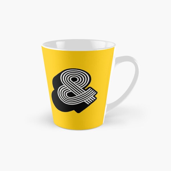 Item preview, Ampersand in Yellow and Black designed and sold by MotivatedType.
